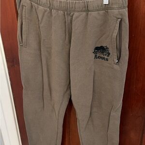 Roots Dark Green Sweatpants